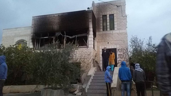 مستوطنو "تدفيع الثمن" يحرقون منزلاً شرق رام الله