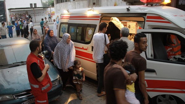 اصابة خطيرة بانفجار بجباليا