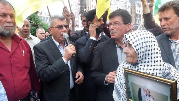 مسيرة غضب برام الله نصرة للأسرى الإداريين