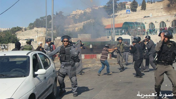 مواجهات بالقدس بعد أن حولها الاحتلال لثكنة عسكرية