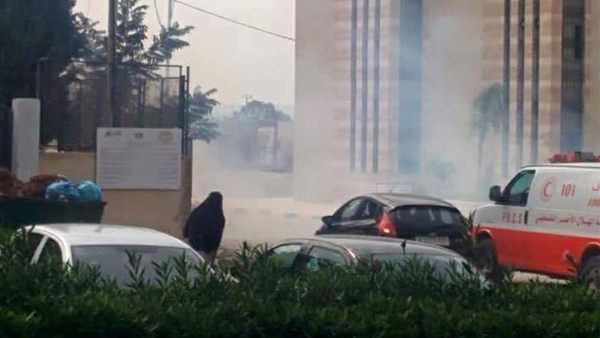 إصابات بمواجهات مع الاحتلال أمام جامعة خضوري
