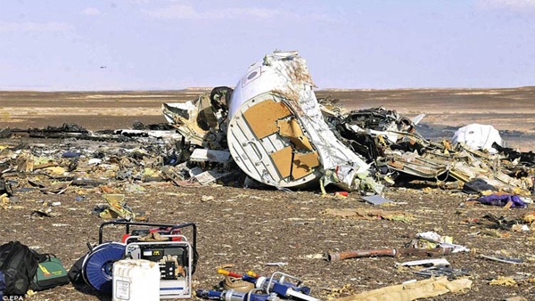 القاهرة تشحن 126 جثة من ضحايا الطائرة الروسية لبلادهم