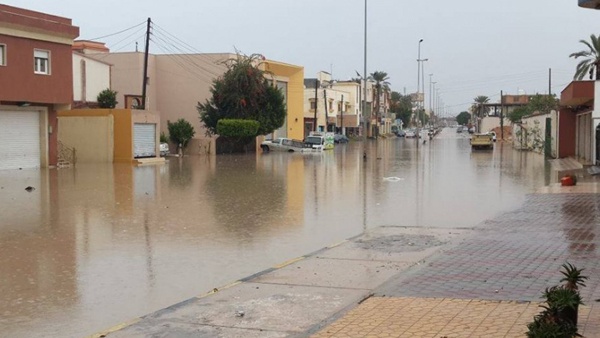 ليبيا: وفيات وأضرار مادية نتيجة سقوط الأمطار بطرابلس