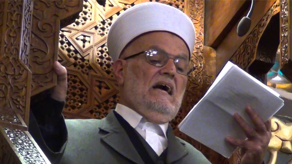 خطيب الأقصى: حظر الحركة الاسلامية تعسفي عنصري