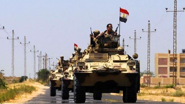 الجيش المصري ينفذ عملية عسكرية ضخمة بجنوب رفح
