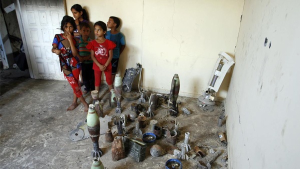 إصابة طفلين بانفجار جسم مشبوه بغزة