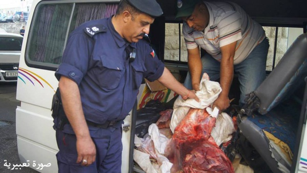 سلفيت: ضبط وأتلاف 250 كغم من اللحوم الفاسدة