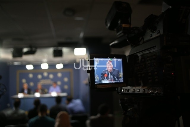 بالصور: مؤتمر صحفي للحديث عن اوضاع الاسرى