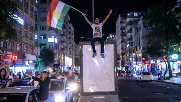 انجاز كردي واخفاق لأردوغان بانتخابات تركيا