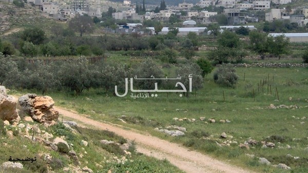 منع شق طريق زراعي بسلفيت