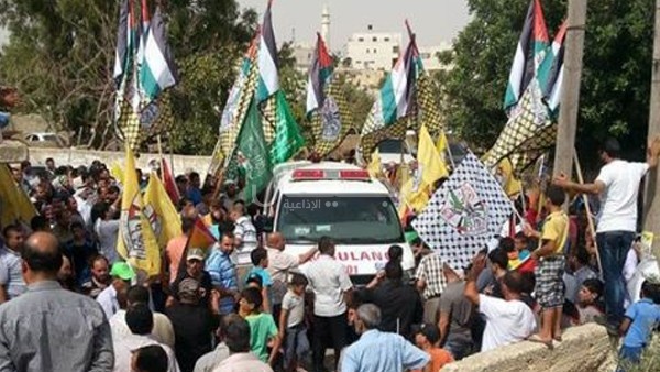 تشييع جثمان الأم دوابشة