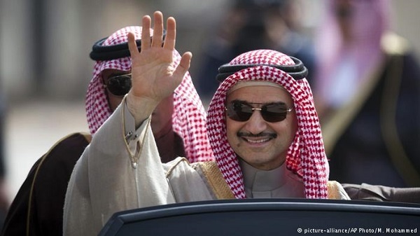 الوليد بن طلال: الشرق الأوسط بحاجة إلى طمأنة من ترامب