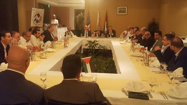 الغرفة التجارية الفلسطينية الأمريكية تستضيف إشتية بمحاضرة حول التطورات السياسية والإقتصادية