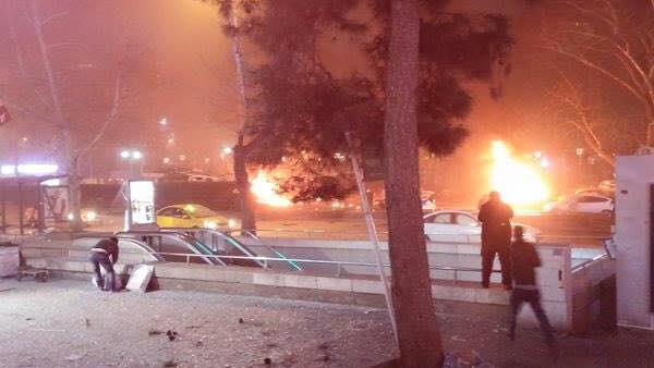 قتلى بتفجير ضخم وسط العاصمة أنقرة