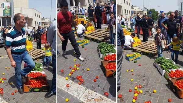 بلدية وشرطة الاحتلال تنكلان بتجار البسطات في القدس