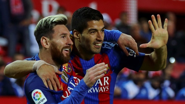 ميسي لا يريد قدوم غريزمان لبرشلونة بسبب سواريز