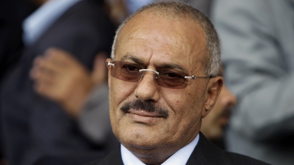 صالح يدعو التحالف لوقف الهجمات على اليمن