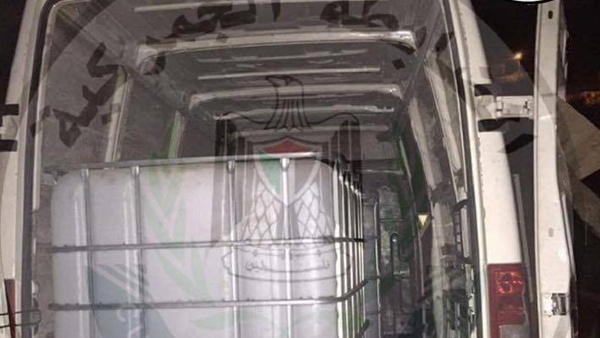 ضبط كمية من السولار المهرب في جنين