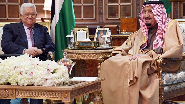 الرئيس عباس يطلع سلمان على التطورات بملف القدس