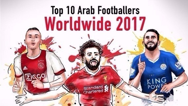 فوربس تختار محمد صلاح كأفضل لاعب عربي في 2017