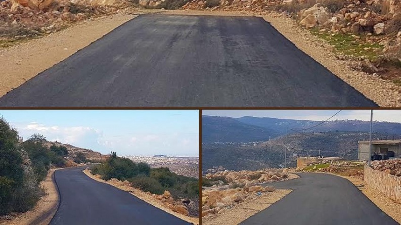 "طابو" ينفذ المزيد من مشاريع شق وتعبيد الطرق الداخلية في قراوة بني زيد