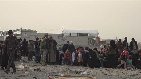 تسجيل أكبر موجة نزوح من غرب الموصل في يوم واحد