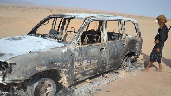 مقتل عنصرين من تنظيم القاعدة بغارة أمريكية في اليمن
