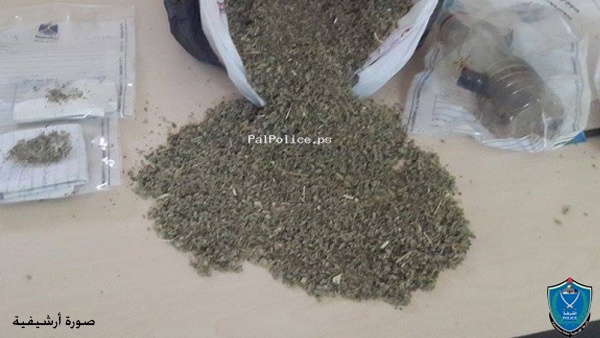 ضبط مواد مُخدِّرة في جنين