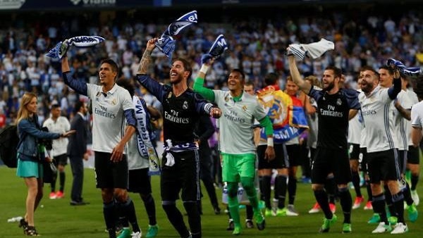 الملكي يعتلي عرش الدوري الإسباني للمرة 33 في تاريخه