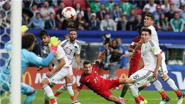 المنتخب البرتغالي يتعادل مع نظيره المكسيكي بكأس القارات