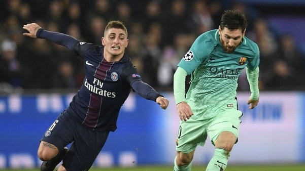 سبب رفض سان جيرمان انتقال فيراتي لـ برشلونة