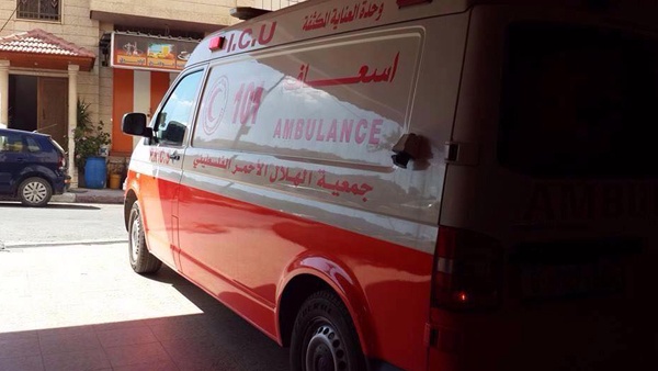 إصابة مواطنين بحادث سير في جنين