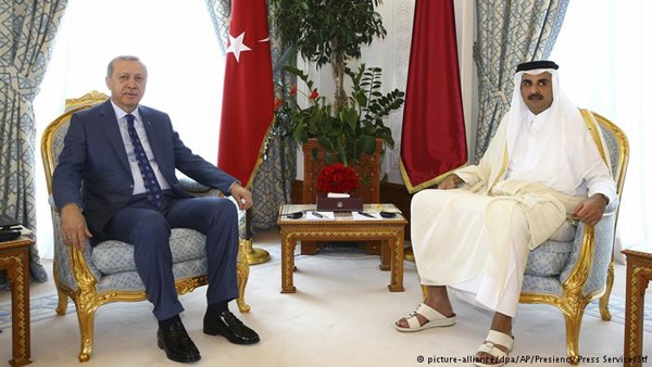 أردوغان يواصل مساعيه في الأزمة الخليجية