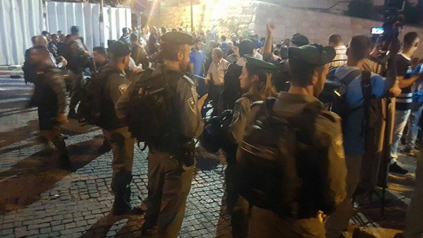 22 إصابة برصاص الاحتلال في القدس
