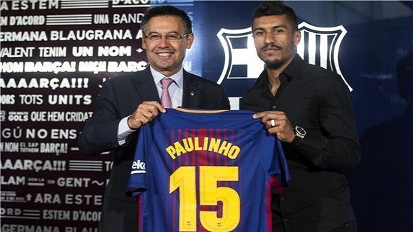 رئيس برشلونة يوضح سبب التعاقد مع باولينيو