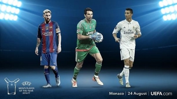 ثلاثة لاعبين مرشحين لجائزة أفضل لاعب بأوروبا
