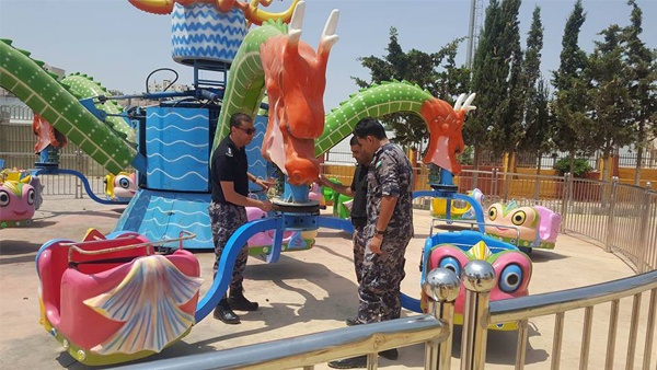 الدفاع المدني يغلق 9 من العاب الملاهي في الخليل