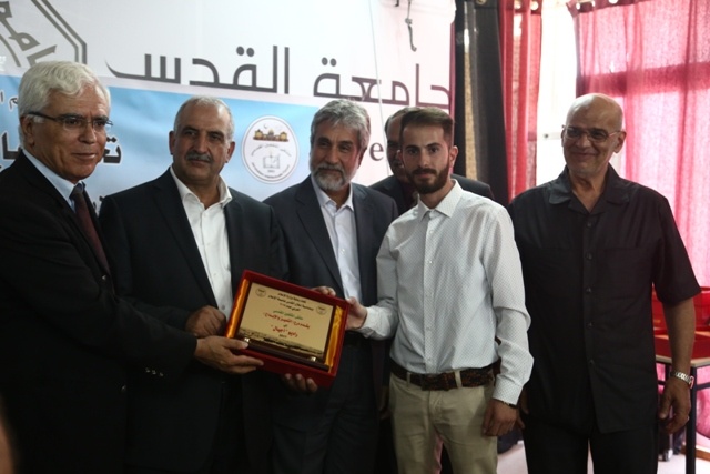 حفل تكريم عدد من المؤسسات الاعلامية الفلسطينية