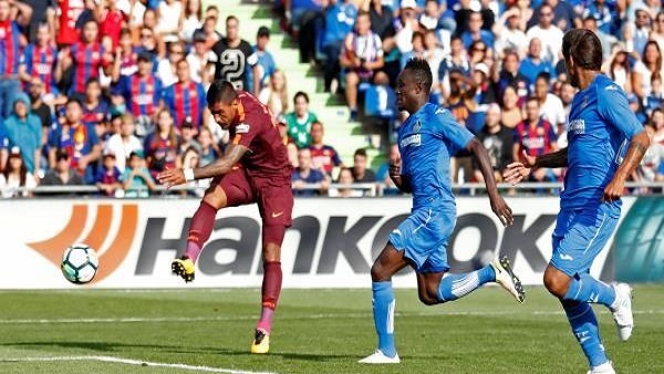 برشلونة يحقق انتصاره الرابع توالياً بالدوري