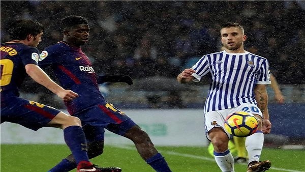 برشلونة يؤكد تجدد إصابة ديمبلي