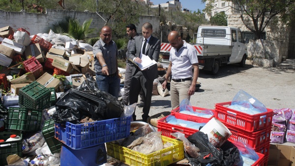 اتلاف 24 طنا من المواد الفاسدة والمنتهية الصلاحية بجنين