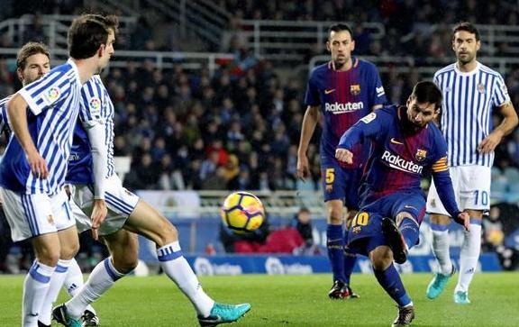 برشلونة يقلب الطاولة على ريـال سوسيداد