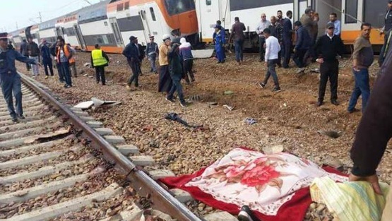 10 قتلى بخروج قطار عن مساره غرب المغرب