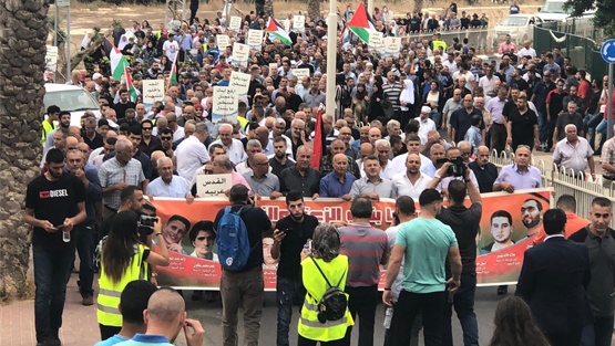 انطلاق المسيرة المركزية إحياء لذكرى شهداء هبة القدس والأقصى