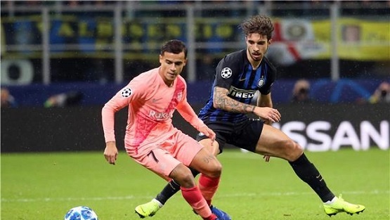برشلونة يؤكد إصابة كوتينيو