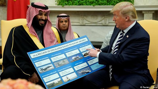 صفقة أسلحة أميركية للسعودية بقيمة 15 مليار دولار