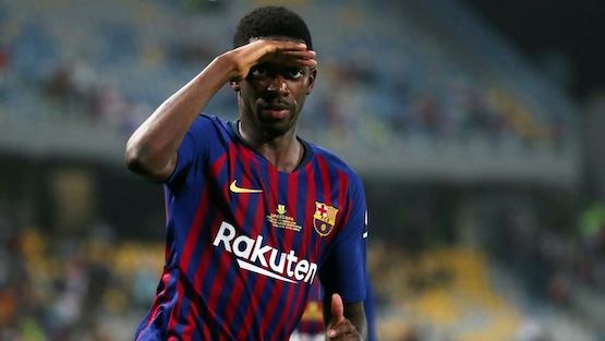 ديمبلي يكرر عادته السلبية مع برشلونة