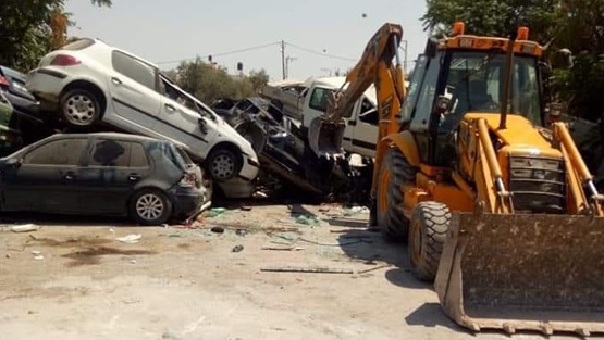 ضبط 10 مركبات غير قانونية في جنين