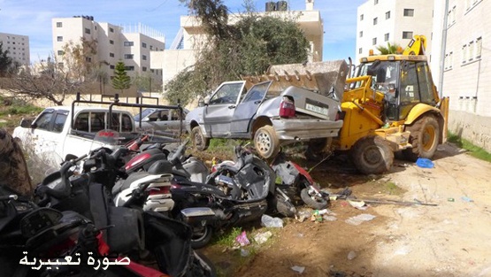 ضبط 21 مركبة غير قانونية في جنين