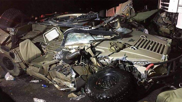 مقتل 2 من جيش الاحتلال بحادث سير قرب قلنسوة